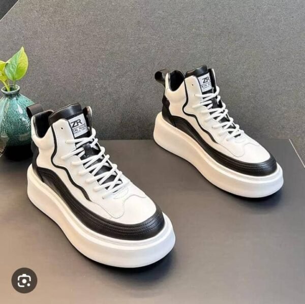 2025 Latest Launch Fashion Design High Quality Man Daily White Shoes Boots39-44 @14k